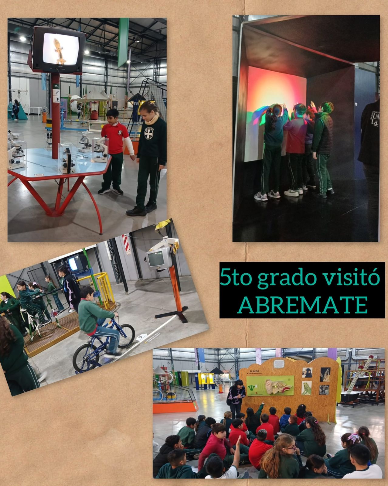 PRIMER SALIDA DE 5TO GRADO